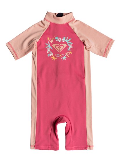 roxy, Гидрокостюм с коротким рукавом Soul Mermaids UPF 50, ROUGE RED (mlj0) Soul Mermaids - Short Sleeve One-Piece UPF 50 Rashguard ERLWR03073