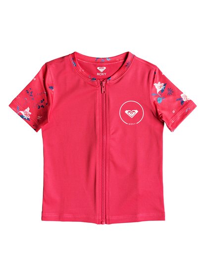 roxy, Гидрофутболка с коротким рукавом Shortbreak UPF 50, ROUGE RED TROPICOOL (mlj8) Shortbreak - Short Sleeve UPF 50 Rash Vest ERLWR03076