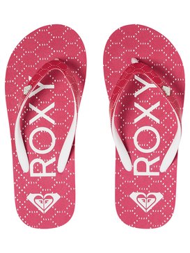 roxy, Pebbles - Chanclas para Chicas, PINK (pnk) Pebbles VI - Flip-Flops for Girls ARGL100182