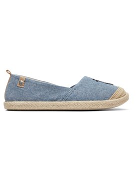 roxy, Flora - Chaussures Slip-On, CHAMBRAY (chy) Flora - Slip-On Shoes ARGS600087