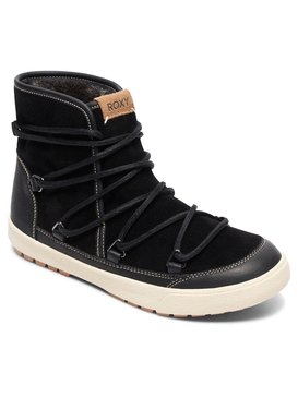 roxy, Darwin - Bottines doublées en fausse fourrure pour Femme, BLACK (bl0) Darwin - Faux-Fur Lined Boots for Women ARJB300017