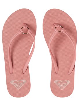 roxy, Сланцы Solis, TAN (tan) Solis - Flip-Flops for Women ARJL100649