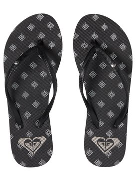 roxy, Сланцы Bermuda, BLACK (blk) Bermuda - Flip-Flops for Women ARJL100664