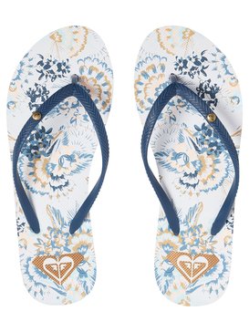 roxy, Сланцы Bermuda, LIGHT BLUE (lbl) Bermuda - Flip-Flops for Women ARJL100664