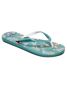 roxy, Portofino Flip Flops, GREENER PASTURES (gpt) Portofino - Flip-Flops ARJL100668