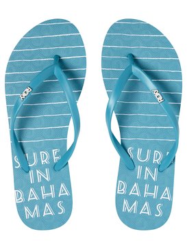 roxy, Сланцы Viva Stamp, AQUA (aqa) Viva Stamp - Flip-Flops for Women ARJL100683