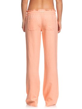 Oceanside - Flared Linen Trousers for Women  ARJNP03006