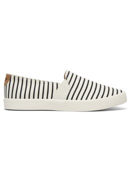 roxy, Слипоны Atlanta, WHITE/STRIPE (tst) Atlanta II - Shoes for Women ARJS300306