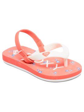 roxy, Girls 2-6 Tahiti Backstrap Sandals, FUSCHIA/TURQUOISE (ftq) Tw Tahiti VI - Sandals AROL100005