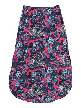 roxy, Saia Longa Sunset Islands Tropical Day Roxy, ROUGE RED MAHNA MAHNA (mlj5) RX SAIA SUNSET ISLAND IMP BR73801240
