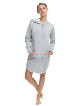 roxy, Vestido em Moletinho c/ Capuz Nines Roxy, MESCLA CLARO* (mes) RX VESTIDO NINES BR73811544