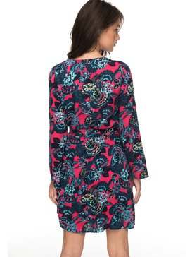 roxy, Vestido Small Hours Printed Tropical Day Roxy, ROUGE RED MAHNA MAHNA (mlj5) RX VESTIDO SMALL HOURS PRINTED IMP BR73811549