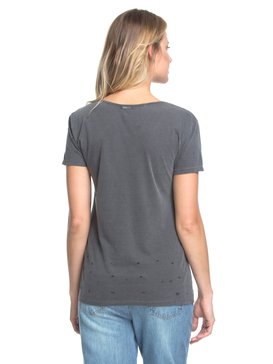 roxy, Camiseta Manga Curta com Strappy Helm Roxy, PRETO* (prt) RX CAM VINTAGE M/C HELM BR73911243