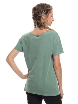 roxy, Camiseta Manga Curta com Strappy Helm Roxy, CACTUS GREEN* (ver) RX CAM VINTAGE M/C HELM BR73911243