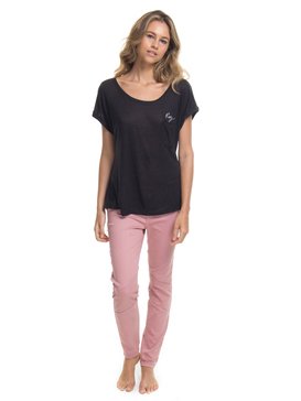 roxy, Camiseta Manga Curta c/ Bolso Good Days Roxy, PRETO * (prt) RX CAM VINTAGE M/C GOOD DAYS BR73911244