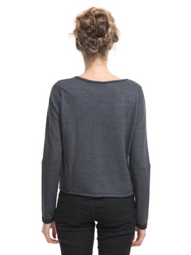roxy, Camiseta Manga Longa em Moletinho Nines Roxy, MESCLA PINHO (mep) RX CAM VINTAGE M/L NINES BR73931087
