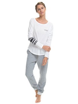 roxy, Camiseta Manga Longa em Malha Especial Surfing Roxy, OFF WHITE E PRETO* (off) RX CAM VINTAGE M/L SURFING BR73931088