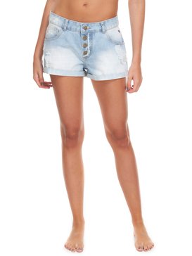 roxy, Shorts Feminino Curto Jeans Cintura Baixa Roxy, BLUE* (blu) RX SHORT NEW FLOW BR74051202
