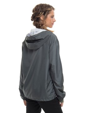 roxy, Jaqueta Corta Vento c/ Capuz To The Boat Roxy, GREY HEATHER (gre) RX JAQUETA TO THE BOAT BR76421098