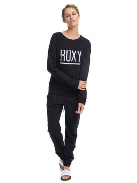 roxy, Moletom Careca em Moletinho Show Times Roxy, PRETO* (prt) RX MOLETOM CARECA SHOW TIMES BR77491105
