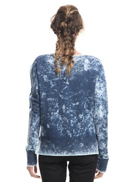 roxy, Moletom Careca Marmorizado Aloha Friday Roxy, NAVY (nvy) RX MOLETOM CARECA ALOHA FRIDAY BR77491110
