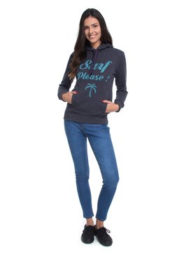 roxy, Moletom Canguru Fechado c/ Capuz Surf Please Roxy, NAVY (nvy) RX MOLETOM CANGURU FECH SURF PLEASE BR77501284