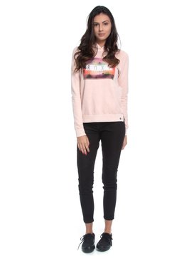 roxy, Moletom Canguru Fechado c/ Capuz Sunset Colos Roxy, ROSES (ros) RX MOLETOM CANGURU FECH SUNSET COLORS BR77501290