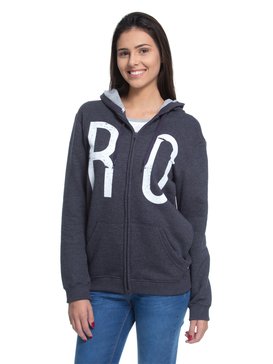 roxy, Moletom Canguru Aberto c/ Capuz More Summer Roxy, NAVY (nvy) RX MOLETOM CANGURU FECH MORE SUMMER BR77501292