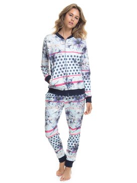 roxy, Moletom Canguru Aberto Rock´n Smile Pop Surf Roxy, BLUE* (blu) RX MOL CANG ABERTO ROCK N SMILE BR77501301