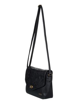 roxy, Bolsa de Couro Sintético Folk Bahamas Roxy, BLACK* (kvj0) RX BOLSA FOLK BAHAMAS IMP BR78281648