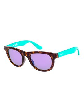 roxy, Little Blondie - Sonnenbrille für Mädchen 8-16, SHINY HAVANA-JADE/ML PURPLE (xscg) Little Blondie - Sunglasses for Girls 8-16 ERG6011