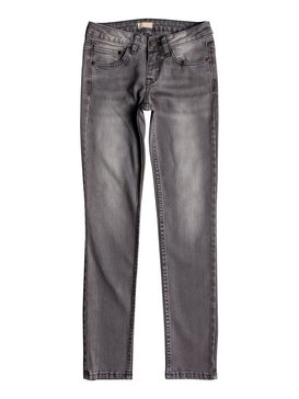 roxy, American Ride - Jeans vestibilità slim da Ragazza 8-16, GREY WASH (slew) American Ride - Slim Fit Jeans for Girls 8-16 ERGDP03043