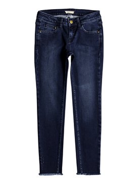 roxy, Sing To You - Jeans vestibilità Regular. da Ragazza 8-16, DARK BLUE (btnw) Sing To You - Regular Fit Jeans for Girls 8-16 ERGDP03044
