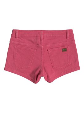 roxy, Sunset Clouds - Denim Shorts, ROUGE RED (mlj0) Sunset Clouds - Denim Shorts ERGDS03034