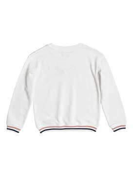 roxy, Свитшот Shine All Day Night Surf, MARSHMALLOW (wbt0) Shine All Day Night Surf - Sweatshirt for Girls 8-16 ERGFT03262