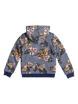roxy, Earth Groove - Zip-Up Hoodie for Girls 8-16, MEDIEVAL BLUE BOARDWALK (bte6) Earth Groove - Zip-Up Hoodie for Girls 8-16 ERGFT03294