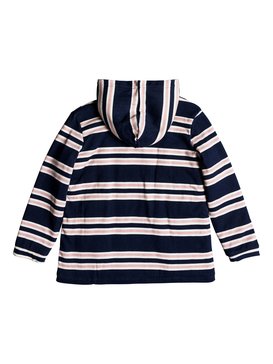 roxy, Keep On Waiting - Knöpfbarer Hoodie für Mädchen 8-16, DRESS BLUES EASY HORIZONTAL (btk1) Keep On Waiting - Button-Up Hoodie for Girls 8-16 ERGFT03295
