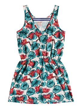 roxy, Fearless Friends - Robe à bretelles, MARSHMALLOW ABYSSAL TROPICAL (xwgr) Fearless Friends - Tank Dress ERGKD03052