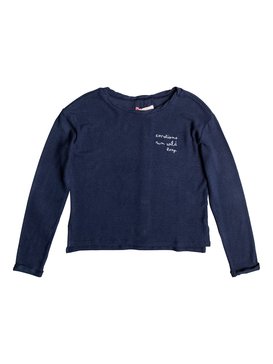 roxy, Predicting Happiness - Haut à manches longues dos boutonné, DRESS BLUES (btk0) Predicting Happiness - Button-Back Long Sleeve Top ERGKT03062