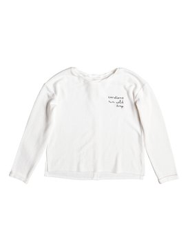 roxy, Predicting Happiness - Haut à manches longues dos boutonné, MARSHMELLOW (wbt0) Predicting Happiness - Button-Back Long Sleeve Top ERGKT03062
