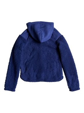 roxy, Oats To Water - Veste en Polaire, BLUE PRINT (bsq0) Oats To Water - Plush Fleece Jacket ERGPF03008
