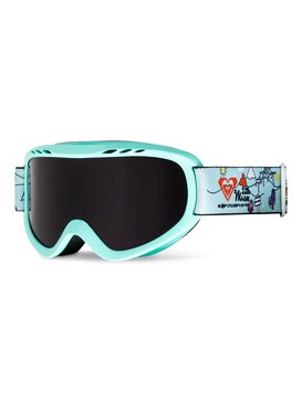 roxy, Sweet Little Miss - Maschera da snowboard/sci, ARUBA BLUE_LITTLE MISS ALPINE (bfk8) Sweet Little Miss - Snowboard/Ski Goggles ERGTG03006