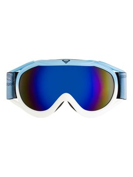 roxy, Loola 2.0 - Masque de ski/snowboard pour Fille 8-16 ans, POWDER BLUE_SWELL FLOWERS GIRL (bgb1) Loola 2.0 - Ski/Snowboard Goggles for Girls 8-16 ERGTG03007