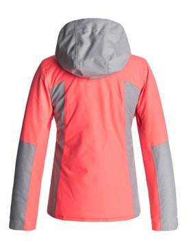 roxy, Sassy - Veste de snow pour Fille 8-16 ans, NEON GRAPEFRUIT (nkn0) Sassy - Snow Jacket for Girls 8-16 ERGTJ03032