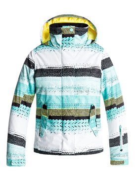 roxy, ROXY Jetty - Veste de snow, ARUBA BLUE_LIZZYDOTS (bfk7) ROXY Jetty - Snow Jacket ERGTJ03033