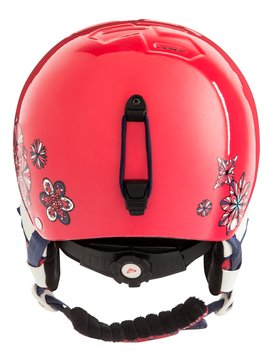 roxy, Happyland - Casque de snowboard/ski pour Fille 8-16 ans, BRIGHT WHITE_SNOWFLAKES (wbb3) Happyland - Snowboard/Ski Helmet for Girls 8-16 ERGTL03010