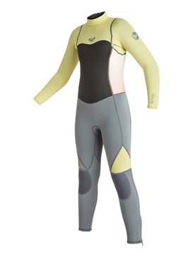 roxy, Syncro 3/2mm - Muta integrale con zip sulla schiena, CAMELLIA (mjw0) Syncro 3/2mm - Back Zip Full Wetsuit ERGW103008