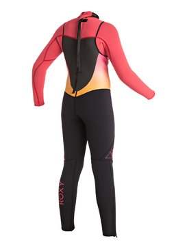 roxy, Syncro 3/2mm - Muta integrale con zip sulla schiena, PARADISE PINK (mlr0) Syncro 3/2mm - Back Zip Full Wetsuit ERGW103008