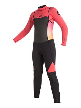 roxy, Syncro 3/2mm - Muta integrale con zip sulla schiena, PARADISE PINK (mlr0) Syncro 3/2mm - Back Zip Full Wetsuit ERGW103008