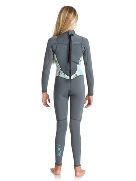 roxy, Гидрокостюм с молнией на спине 3/2mm Syncro Series, ASH / PISTACCIO (xbbb) 3/2mm Syncro Series - Back Zip Wetsuit ERGW103012